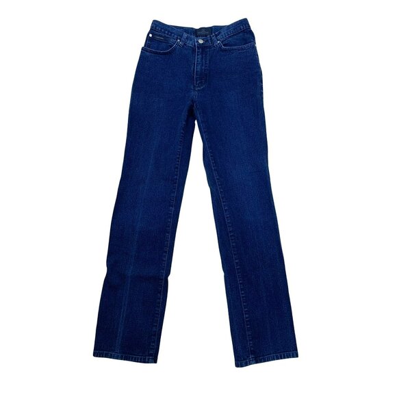 VTG Valentino Jeans 90s 2000s Blue Denim Straight Leg Sz 29 - Picture 2 of 9